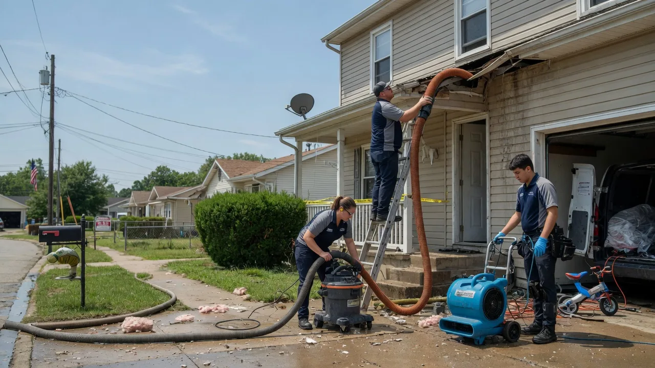 Water Damage Restoration in Baylis, IL near me